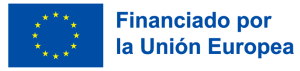 Logo Financiación Unión Europea